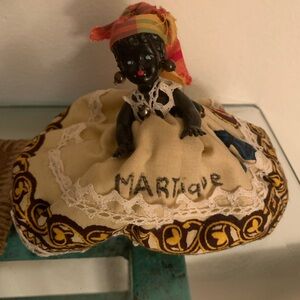 Vintage Martinique Caribbean island souvenir,  doll